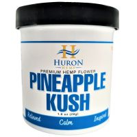 Huron Hemp - CBD Flower - Pineapple Kush 1oz - Relaxing Effects